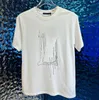 Designer Mens T Shirt Casual Summer Man Womens Trend Tees Letter embroidery Classic Short Sleeves Tshirt Top Luxury Men superior q214E