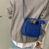 Bolsas de noite pequenas bolsas fofas e bolsas designer de luxo para mulheres 2023 azul verde preto alça de couro feminino ombro de couro