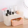 Boîtes de rangement Tiroir multifonctionnel Cosmetic Box Makeup Brush Finishing Momening Dowring Table Lipstick Shelf