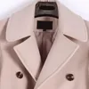 Men's Wool & Blends Classic Long Style Mens Coat Autumn Winter Luxury Cashmere Solid Color Jackets And Coats Size 5XL 6XL Man Trench