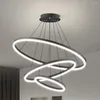 Lâmpadas pendentes simples teto moderno Lightis Chandelier Ajuste Ajustável Iluminação Interior Alto brilho para a Decoração do quarto da sala Decoração