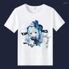 Men's T Shirts Summer Yin Yang Master T-shirt Onmyouji Cosplay Shirt Cartoon Tshirt Casual Short Sleeve Tees
