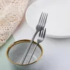 Dinnerware Sets Stainless Steel Cutlery Set 30 Piece Black Kitchen Tableware Forks Spoons Knives Dinner Mirror Flatware