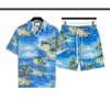 GGSITY LVSITY SUMMER MENS WOMENS CARICORTRACTUITSファッショントップ半袖シャツセットスウェットスーツデザイナーTシャツショーツビーチヴァカットアックス