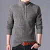 Maglioni da uomo Autunno Inverno Caldo Cardigan Uomo Giacche in pile Uomo Slim Fit Maglione lavorato a maglia Cappotto maglione spesso Ropa De Hombre