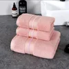 Handduk Long-Staple Cotton Set Star El Luxury Satin Bath Home Super Soft Absorbert Badrum Face Handdukar