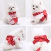 Dog Collars Fashion Bow Knot Pets Dogs Harness Beautiful Lace Cats Leash Chest Strap Collar Pet Supplies Accessories Red