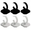 Jewelry Pouches Wholesale 6Pcs Shop Retail C Shape Watch Bracelet Display Stand Rack Holder Showcase