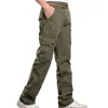 Men's Pants Army Cargo Men Casual Multi Pockets Homme Male Streetwear Combat Military Tactical Cotton Trousers Hip Hop ClothesMen's