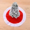 Christmas Decorations Tree Skirt White Faux Fur Merry Year Home Xmas-Tree 2023 For