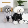 Dog Apparel Winter Pet Jacket Clothes Hooded Four-Legs Padded Clothing Super Warm Thicker Cotton Coat Waterproof Small s 230211