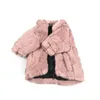 Hundkläder Vinter Petkläder för små S -kläder French Bulldog Fleece Warm Jacket Tillbehör Chihuahua Outfit Pug PC 230211