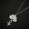 10 pièces collier arbre généalogique de vie celtique avec infini infini pour toujours signe d'amour en acier inoxydable numéro porte-bonheur 8 forme d'adn pendentif chaîne ras du cou bijoux