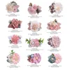 Nuove ragazze carino petali di fiori forcine dolce perla chiffon capelli decorare copricapo fermagli per capelli barrette accessori per capelli per bambini regalo GC1902