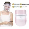 Massageador de rosto 7 cores LED Light Terapy Massage Máscara anti envelhecimento Anti Wrinkle Beatuy Spa Limpo Cuidado da pele Ferramenta de beleza 230211