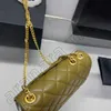 Wo Small Gold Pillar Bags New Fashion Vintage Bolsa de presente Bolsa Crossbody Cartilhas de luxo New Fashion Hobo Bag