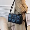 Bolso de diseñador Retro Square Handbag Large Capacidad Bag Bag Messenger Fashion Fashion Pu Bolso Pu Store Billets Bolsas al por mayor