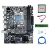 Motherboards X79 LGA1356 DDR3 M.2 NVME SATA3.0 Motherboard With E5 2420 CPU 4G RAM SATA Cable RJ45 Network Thermal Grease