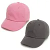 Haarschmuck Baby Mädchen Baseball Caps Rosa Schwarz Weiß Grau Kinder Low Profile Sonnenhut Kinder Jungen Laufen Kopfbedeckung Kleidung