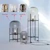 Lampy podłogowe Nordic Glass Four Lampa salon sypialnia postmodernistyczna minimalistyczna retro badanie biurka