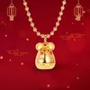 Pendant Necklaces Arrival Cute Mouse Statement Necklace For Women Girls Fashion Lucky Animal Jewelry Birthday Gifts