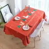 Table Cloth Christmas Tablecloth European And American Western-style Fashion Rectangular Kitchen