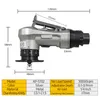 الأدوات الهوائية آلة الشطب الصغيرة 1/4 "أداة يد مدخل الهواء المحمولة مع عمق قابل للتعديل وتدفق لتقلي