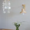 装飾的な置物オブジェクト北欧のラタン編られたランプシェードクラフト天井ランプカバー装飾子供の部屋吊りライトペンダントカバー