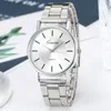 Orologi da polso Orologi di lusso per donna Orologio al quarzo Quadrante in acciaio inossidabile Bracciale impermeabile casual Regali da donna