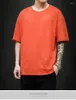 Heren t shirts vaste t-shirts mannen 2023 zomer eenvoudige casual losse man o-neck pure katoenen jonge heren tops tee mannelijke kleding