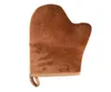 Bath Sponges 100pcs Velvet Self Tanner Selyfless Selfs Aplicador Mitt Glove Glove Loti￳n Spray Mousse Tanners SN5114