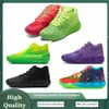 Mens Lamelo ball basketball shoes MB 01 trainers sneakers Rick Morty Blue Orange Red Green Aunt Pearl Pink Purple Cat Carton Melo sneakers tennis