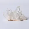 Figurines décoratives Grappe de cristaux de quartz cristallin blanc naturel Spécimen minéral Traitement de forme irrégulière Reiki Point d'origine Accueil D