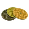 Polishing Pads RIJILEI 17PCS 4 Inch Diamond Pad Kit 100mm Dry/Wet For Granite Marble Concrete Floor Grinding Discs 230211