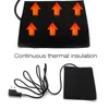Teppichs USB Elektrikpolster Kohlefaser Erwärmung für den Hals Rückenbauch wärmer bleiben im Winter warm Warm halten