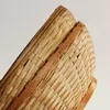 Tablice ręcznie robione naturalny bambusowy taca Mała magazyn koszyk owocowy chleb suszone owoce