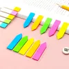 Gift Wrap Fluorescent Index Sticky Notes Library Card Guides With Mylar Film Sticker Bookmark Marker Memo Flags Pad Tab Page