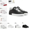 dg dolce and gabbana d&g dolche gabana Вы mit Boxdesignerschuhen 23S/s Sports-Design Portofino S Sneaker White Black Calfskin Nappa Leder Runner Trainer Technische Männer wome ve