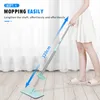 Mop in microfibra piatto a mano libera per la pulizia del pavimento con 2 tamponi lavabili Strumenti per la pulizia della casa pigri 230211