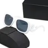 Lente en herfst UV Protection Men's and Women's 027 zonnebrillen trend All-matching luxe zonnebril