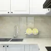 Papéis de parede à prova de óleo e de alta temperatura resistente a auto-adesivo decorativo adesivo de parede de telha de mármore cozinha de animais de estimação