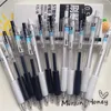 Lightweight 6Pcs Useful Office Writing Supplies Gel Pen Portable Signing Quick Drying