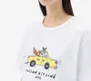 新しい女性のメゾンキツネのデザイナーTシャツショートTシャツ47