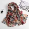 Ethnische Kleidung A.s.sqmgos EST Mode bedruckter muslimischer Schal aus Baumwolle und Leinen 90 180 cm Schals für Frauen 2023 Vielseitige elegante Damen-Hijabs