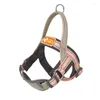 Dog Collars Harnesses Chest Strap Nylon Simple Reflective Pet Supplies Dogs Accessoires