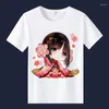 Men's T Shirts Summer Yin Yang Master T-shirt Onmyouji Cosplay Shirt Cartoon Tshirt Casual Short Sleeve Tees