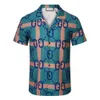 قمصان رجالية صيفية جديدة لعام 2023 ، أزياء هاواي مطبوعة بالزهور ، ملابس شاطئ بأكمام قصيرة نحيفة للرجال غير رسمية