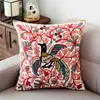 Pillow Embroidered Floral Cover Decorative Case For Living Room Sofa Home Decor Pillowcase