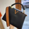 Uchwyt górny designerka Kapucyny na ramię BB TOBES Crossbody Bag Aurillon Skórzane torebki Kobieta torebki w połowie rozmiar