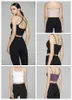 Actieve shirts Loryta Ct Plain Vest 2.0 Lady dames sporttop tank droge snelle professionele yoga slijtage fitness sport mouwloosheid